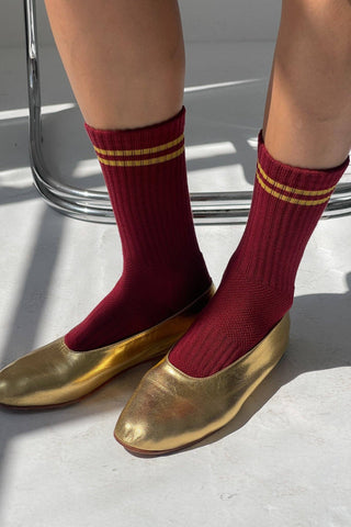 Boyfriend Socks: Milk