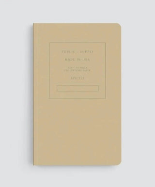 Embossed Notebook (Manilla) | Public Supply