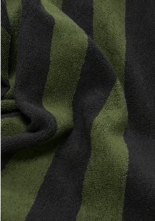 Green Stripe Towel