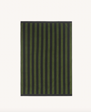 Green Stripe Towel