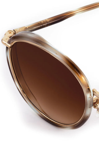 TATE I Aquamarine Tortoise 18K