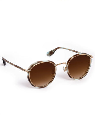 TATE I Aquamarine Tortoise 18K