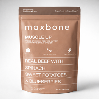 MUSCLE UP Beef Freeze-Dried Dog Food