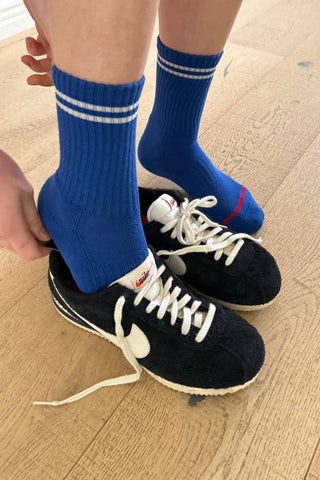 Boyfriend Socks: Grape