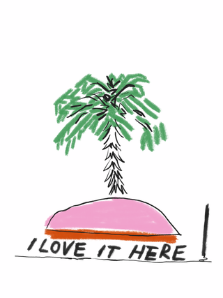 I Love It Here Postcards by Lordcowboy