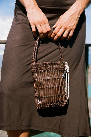 Suvi Mini Bag: Dark Cocoa