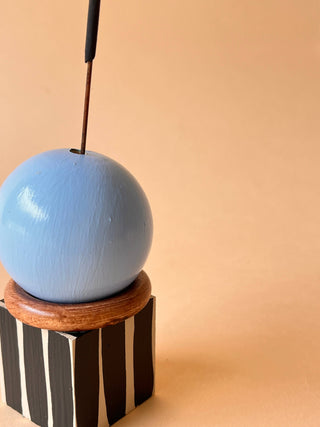Wooden Incense Holder - CERCEAU: Cherry Red