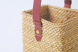 Reusable Handwoven Wine Tote
