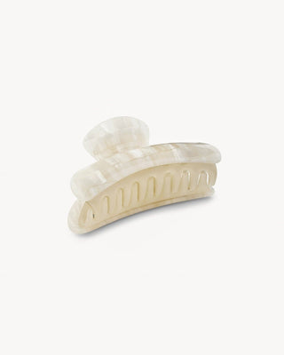 Grande Heirloom Claw in Opalite Shell Checker