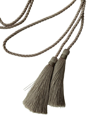 The Handcrafted Multi-Way Premium Tassel Rope Made in Korea: Skin Beige