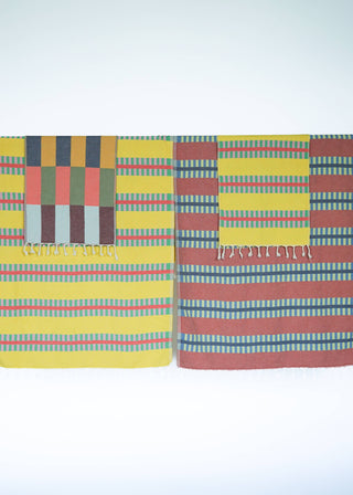 LATTICE TURKISH TOWEL / RUM PUNCH: Bath Towel