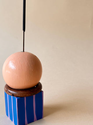 Wooden Incense Holder - CERCEAU: Cherry Red