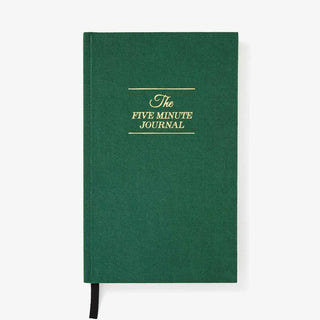 The Five Minute Journal Green - Daily Guided Gratitude