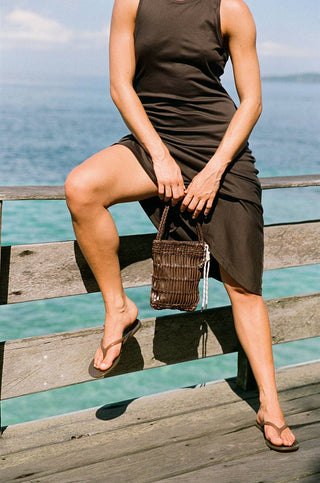 Suvi Mini Bag: Dark Cocoa