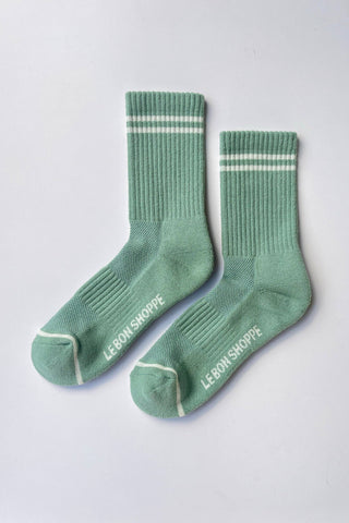 Boyfriend Socks: Clay