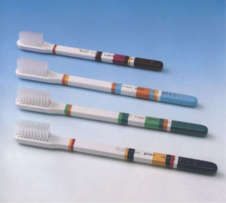 Sicily Soft Natural Bristles Toothbrush by Lavorati a Mano: Green