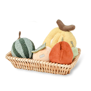 FRUIT SET // ENRICHMENT DOG TOY // SNUFFLE TOY SET