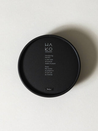 HA KO Paper Incense - Black No. 01 Relax, Set of 6