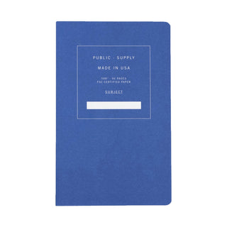 Large Notebook (Blue) | Public Supply
