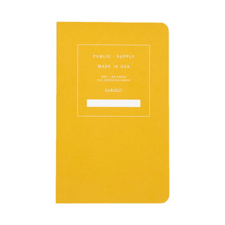 Large Notebook (Yellow) | Public Supply